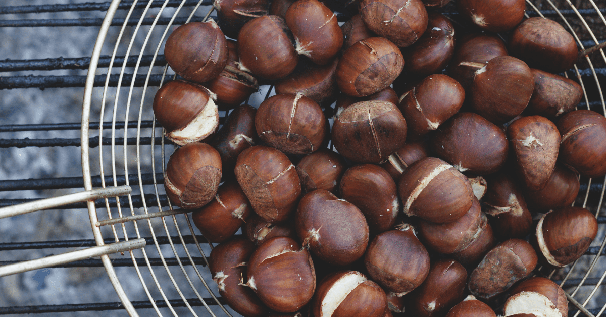 how long to roast chestnuts in air fryer