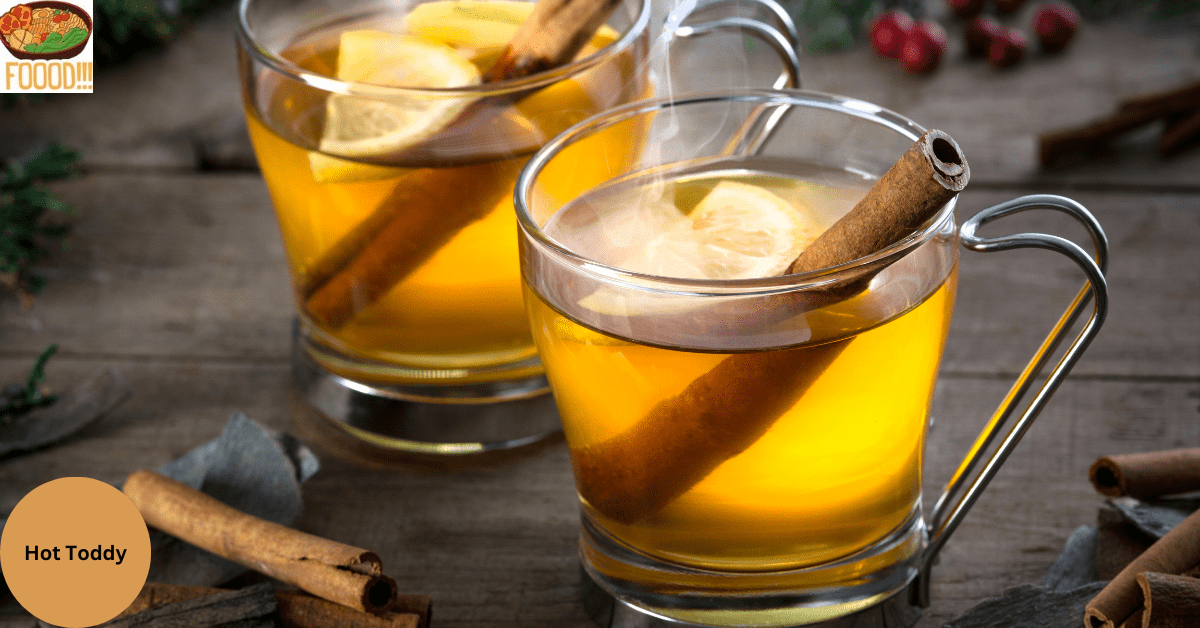 hot toddy with peppermint