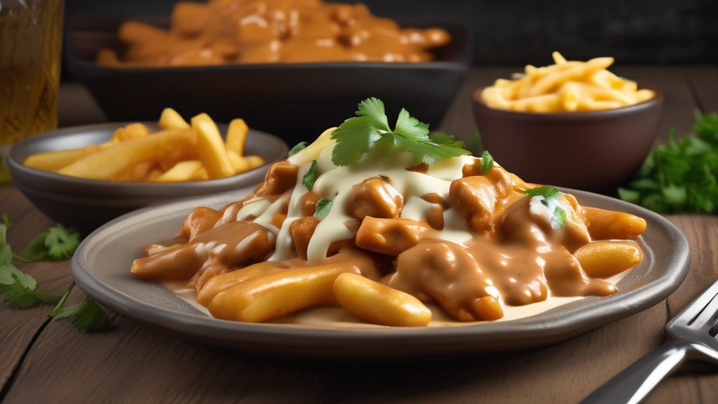Butter Chicken Poutine Recipe- Fusion Comfort Food