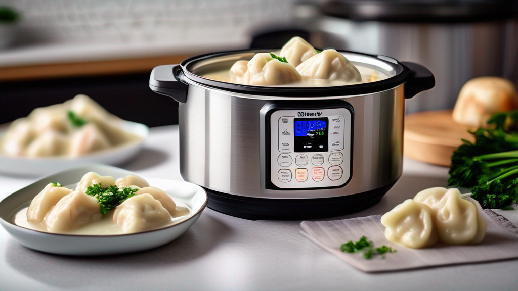 Instant Pot Chicken and Dumplings Recipe- Quick Comfort Soup