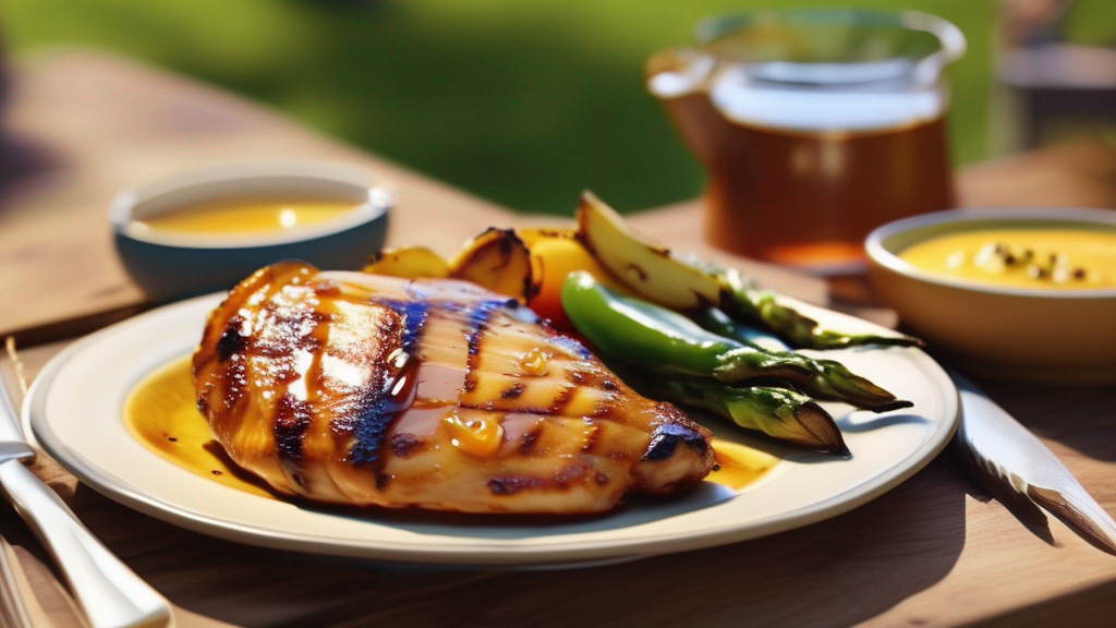 Grilled Honey Mustard Chicken Recipe- Sweet and Savory Grill
