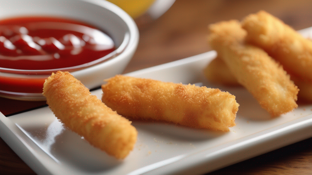 Air Fryer Frozen Mozzarella Sticks Recipe- Crispy Cheese Snack