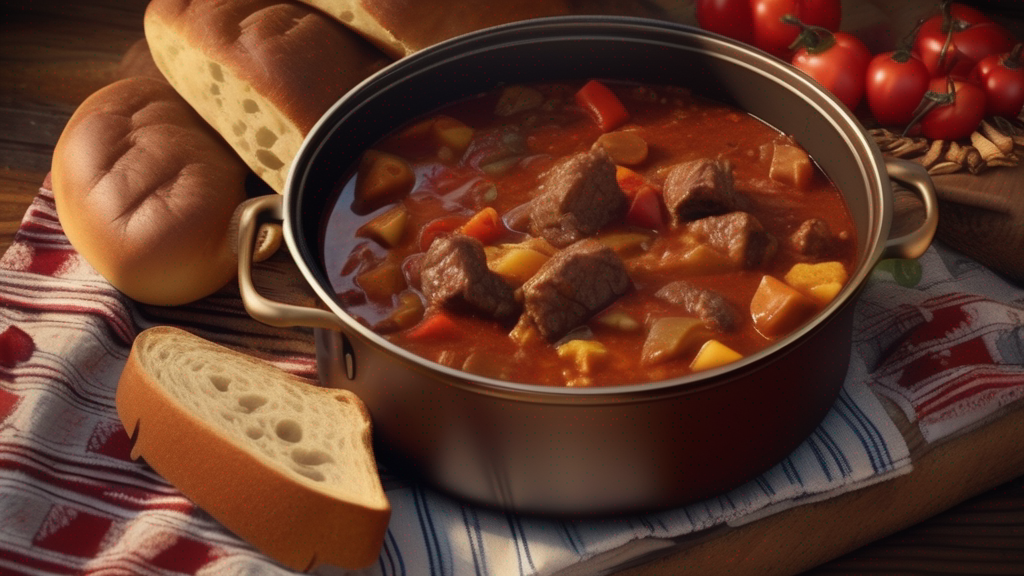 Hungarian Goulash Recipe- Authentic Beef & Paprika Stew