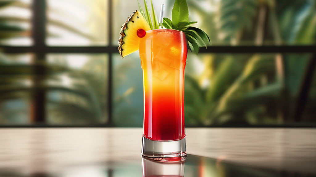 Aussie Rum Punch Recipe- Tropical Cocktail Guide