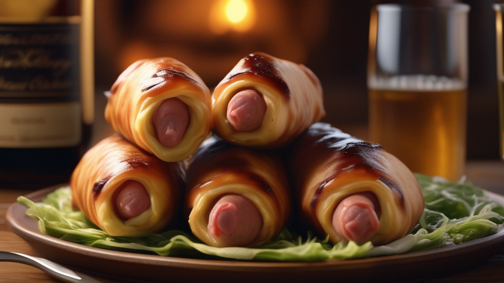 Pigs in the Blanket with Cabbage Recipe- Savory Appetizer Twist
